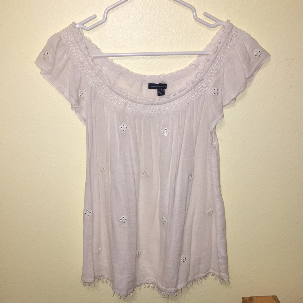 Off the shoulder top!